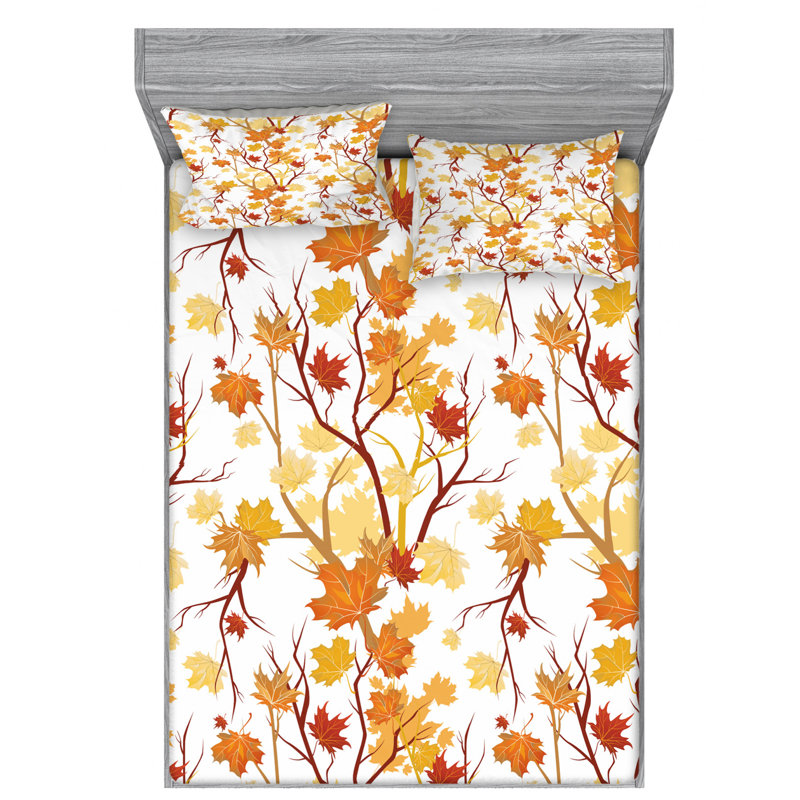 Microfiber Sheet Set, Full Sheet Set with Fitted Sheet