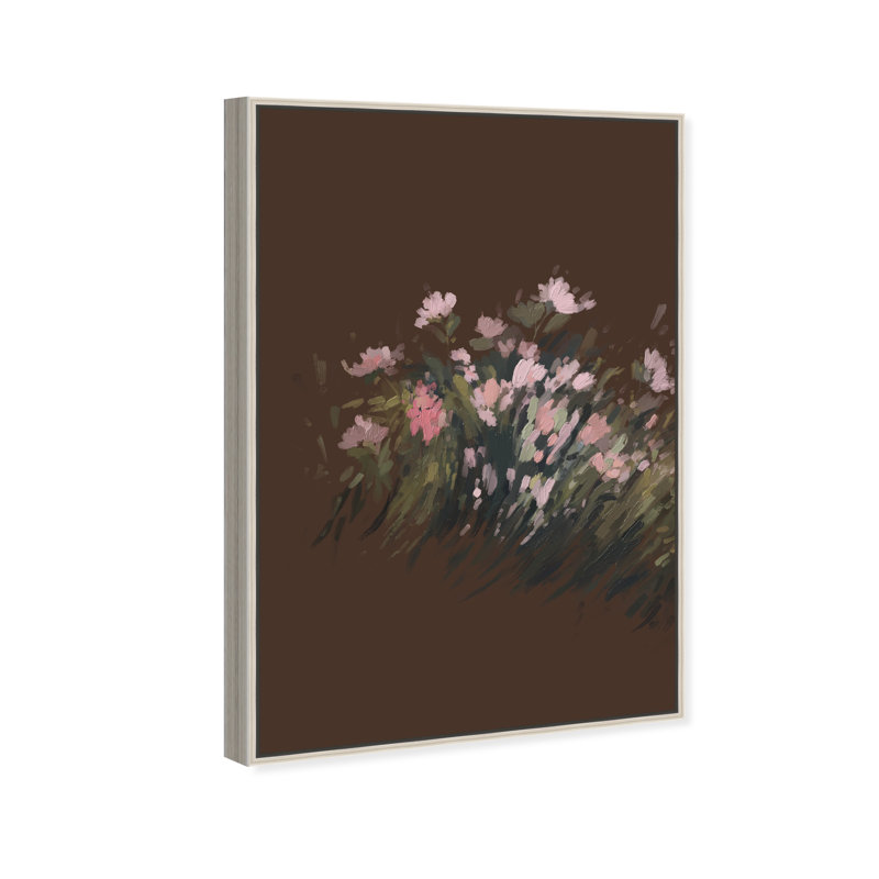 Secret Garden II Print by Oliver Gal, 25"H x 37"W, Silver Floater Frame