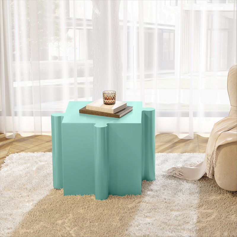 Table de bout MGO, Vert clair, H 17,75 po x l 15,75 po x P 15,75 po, 1