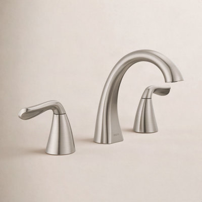 Arvo Widespread Bathroom Faucet with Drain