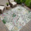 Tapis floral intérieur / extérieur lavable à la machine Chantille ACN2340-97841530