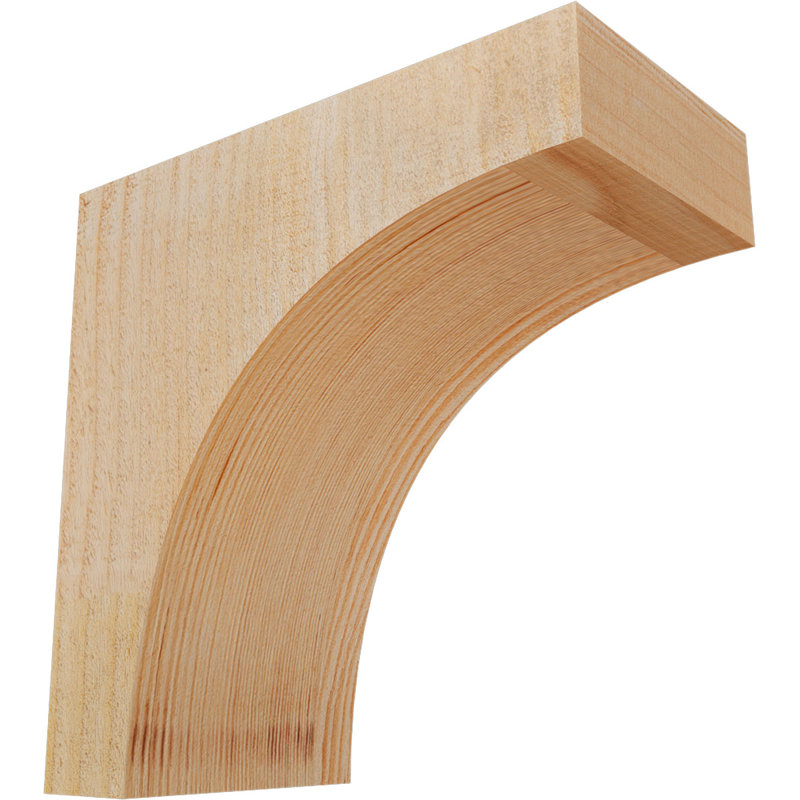 Huntington Corbel, H 8 po x l 4 po x P 8 po, Sapin de Douglas, Sciage brut
