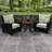 24" x 26.5" Outdoor Deep Seat Chair Cushion Set with Welt-588404623