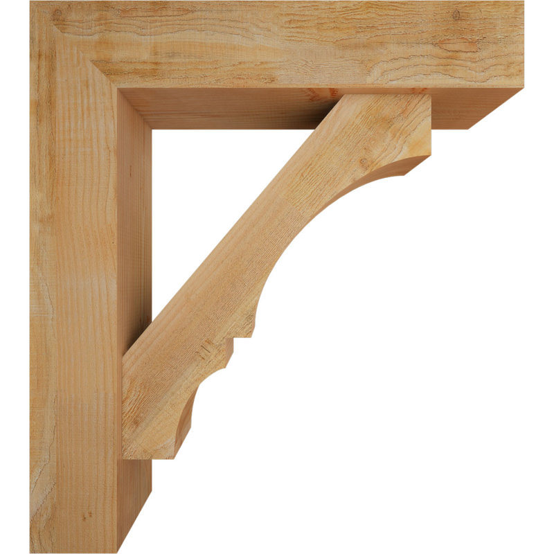 Support de bloc Balboa avec entretoise décalée, 38 x 34, Sapin Douglas de l 8 po (scié brut)