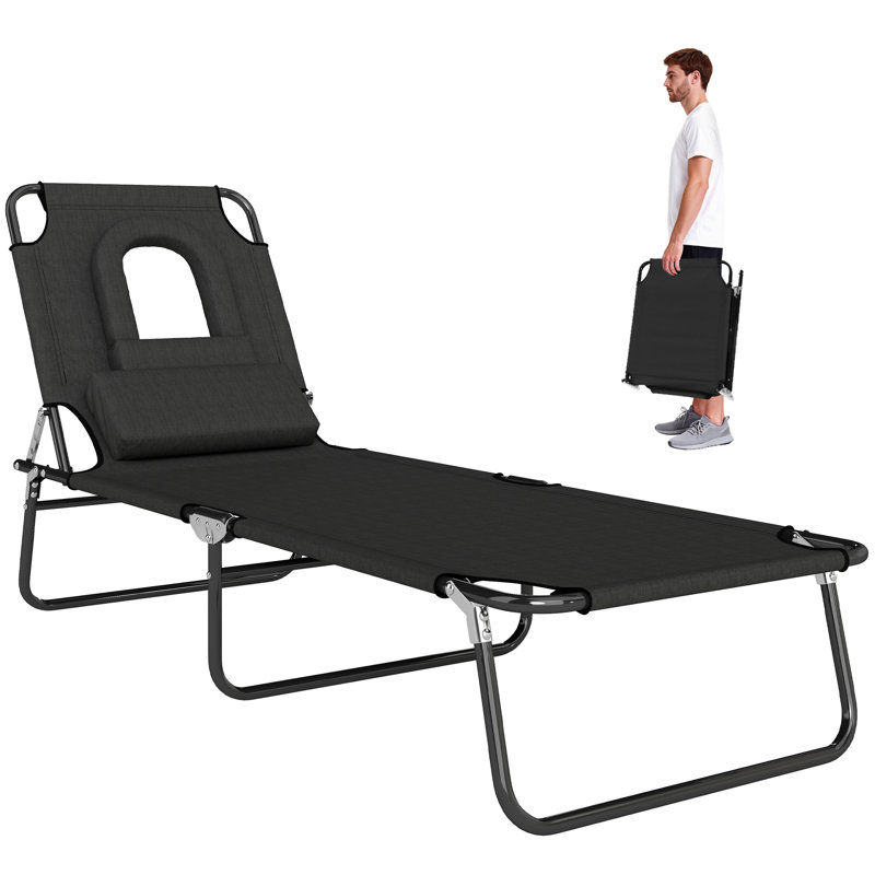 Chaise longue inclinable extérieure réglable Laforce