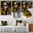 Hanter Abstract Wall Decor on Metal-1485337553