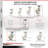 Kingpinle Caster Set Service Caster