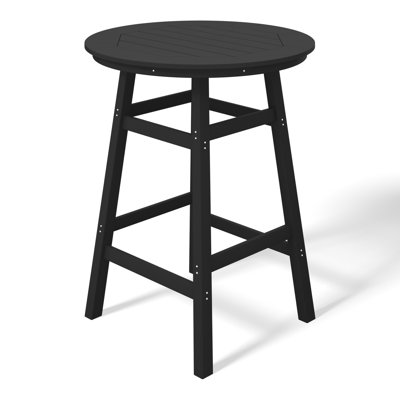 Laguna Round Outdoor Bar Table , 35'' in. W 35'' in. D