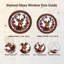 Panneau de vitrail Autumn Deer, 7,8 heures-842865303