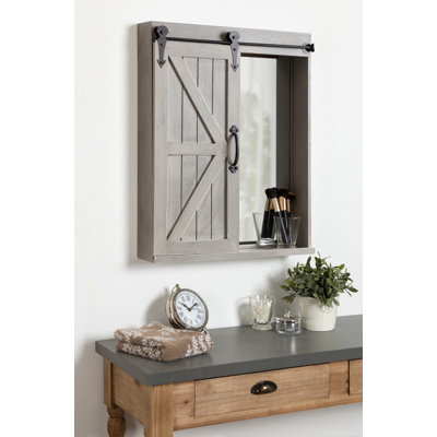 Dayanah 21.65'' W 27.55'' H Surface Medicine Cabinet Mirror 3 Fixed