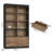 Kirklyn 6-Tier Standard Bookcase with 4 Drawers-107651377