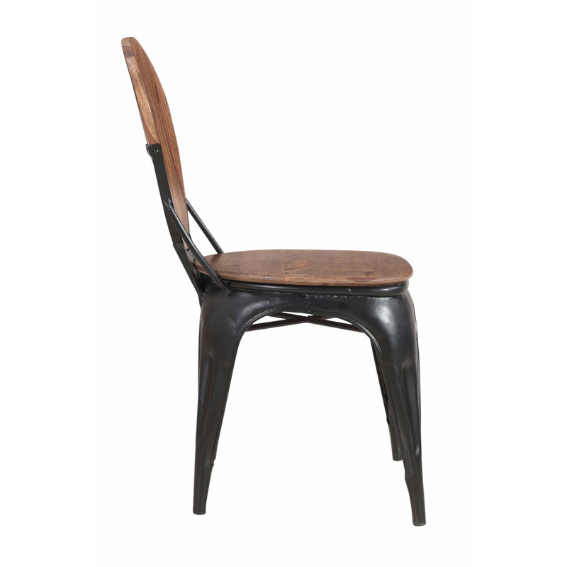 Chaise d'appoint en métal