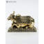4 petites statues Nandi décoratives en laiton laiton doré pour le temple de la maison B28D4E087C2D45A18A51ACDE30F0D795