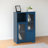 MDF painted Cabinet with Glass Doors and drawer, open storage space, Navy Blue ,Bedroom, Living room-93951097