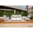 Santorini Powder-Coated Aluminum Patio Lounge Chair with Sunbrella® Cushions, Commercial Grade