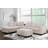 Vega Reversible Faux Fur Sectional with Media Console And Storage Ottoman-1377452580