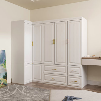 L-Sharped Corner Wardrobe