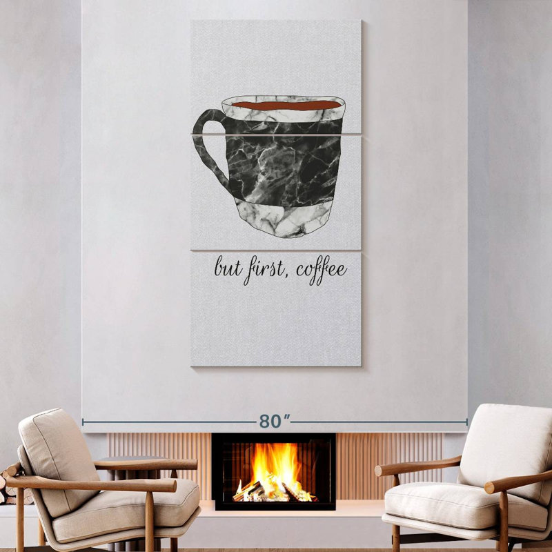 Café première citation, H 80 po x l 39 po