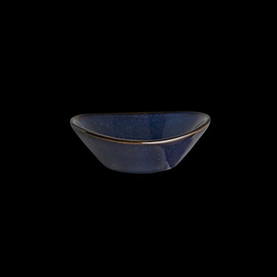 Plat à confiture indigo