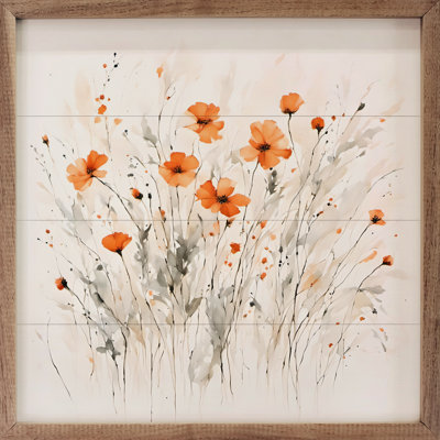 " Pretty Orange Flowers "