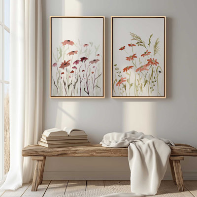 Wildflower Happy Dance, Set of 2 Prints