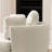 Upholstered Slipcovered Oversized Swivel Barrel Accent Chair-1315123165