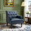 Fauteuil moderne en cuir de 28,5 po Annalese-71856054