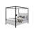 Keri Canopy Bed, Slatted Wood Frame,-114018893-114018891