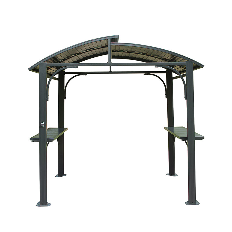 Toit arqué 8 x 5 pi, Gris
