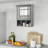 Plewak 20'' W 24'' H Surface Framed Medicine Cabinet Mirror 3 Adjustable-921016821