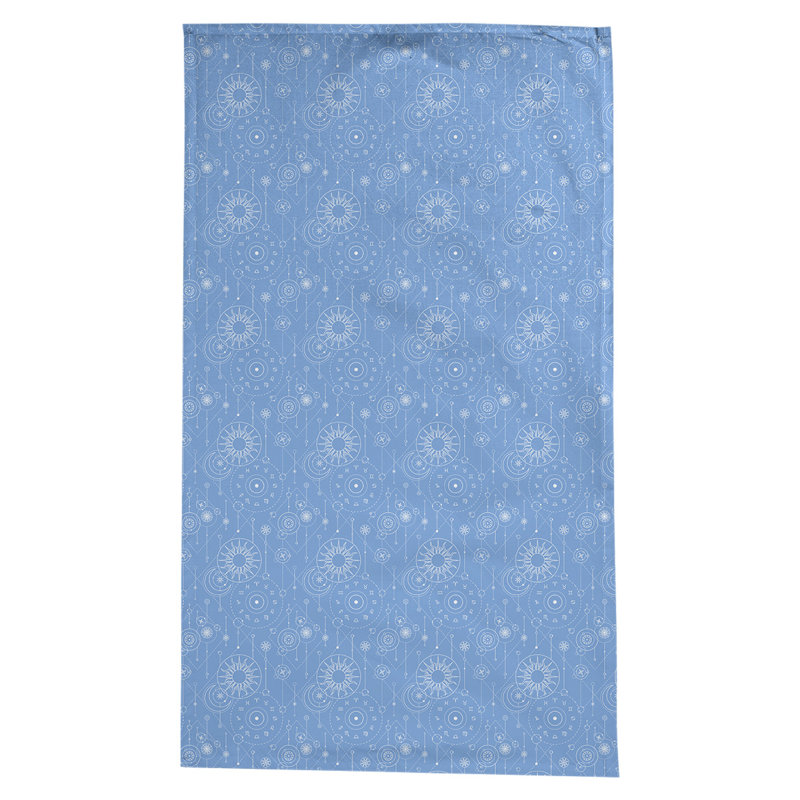 Leffel Astrology Pattern Tablecloth, Blue