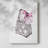 Hobo with Bow -Gallery Wrapped Cavas-2057212615