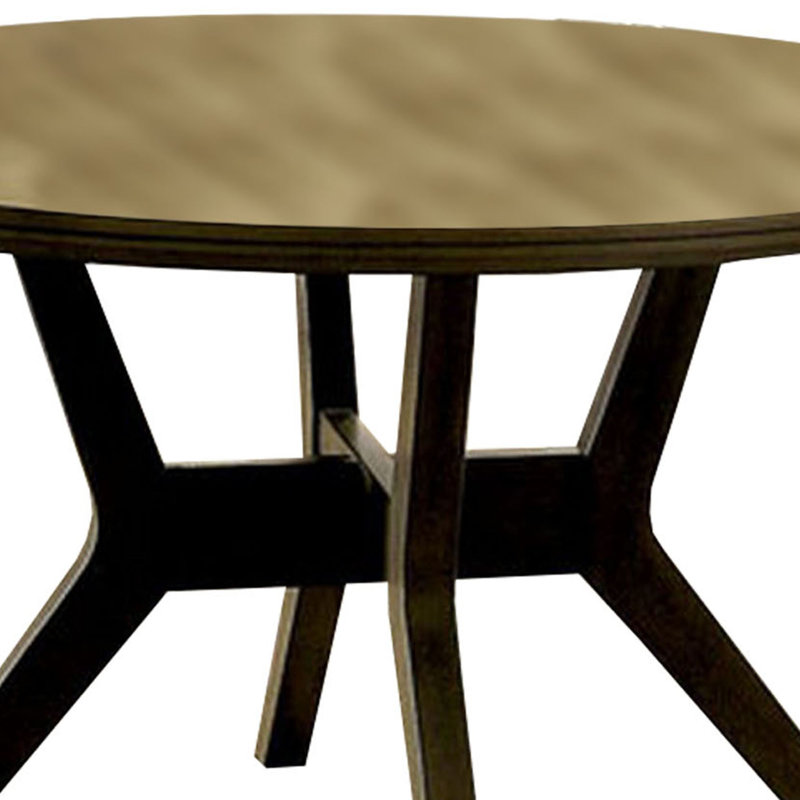 Round Dining Table, Brown