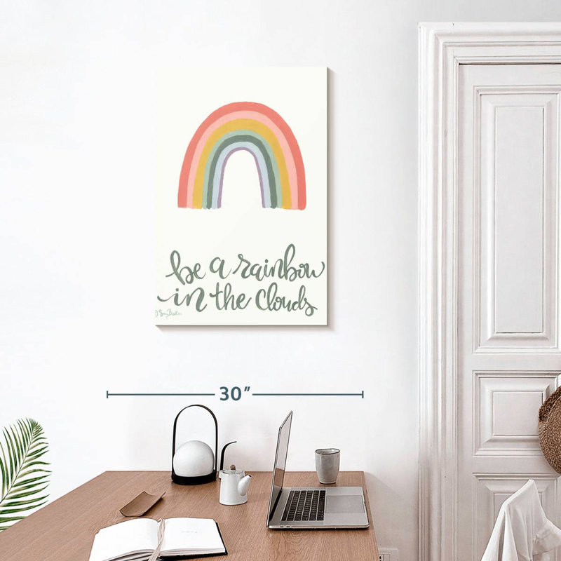 Tergel Rainbow In The Clouds, 30" H x 20" W