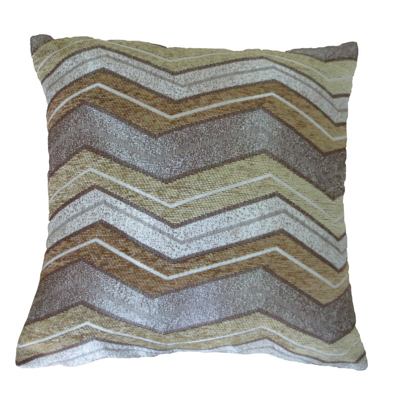  Chenille Luxurious Throw Pillow, Gold