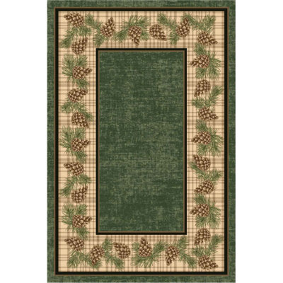 Christmas Decorative Area Rug Washable Modern Rug for Living Room Dining Room