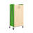 Whiffle Double Sided 18 Compartment Tote Tray Cart with Bins-549367540