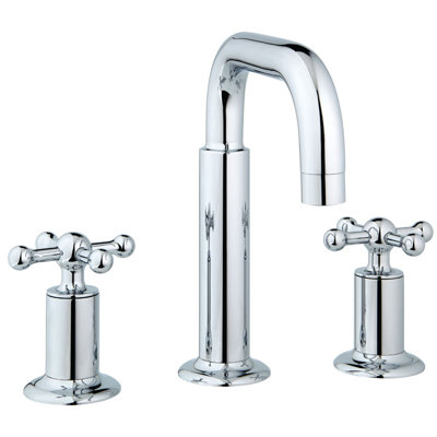 Widespread Faucet Bathroom Faucet with Drain