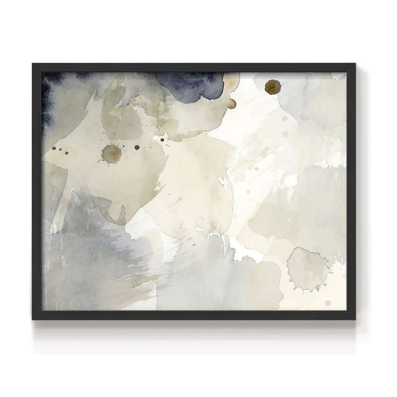 Bergamote séchée dans la brume I - Reproduction encadrée - Restickable, H 16 po x l 20 po, Black