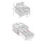Fauteuil confortable pour petit appartement Chambre à coucher Balcon Petit canapé-lit Lazy Petit canapé avec un oreiller-923625889