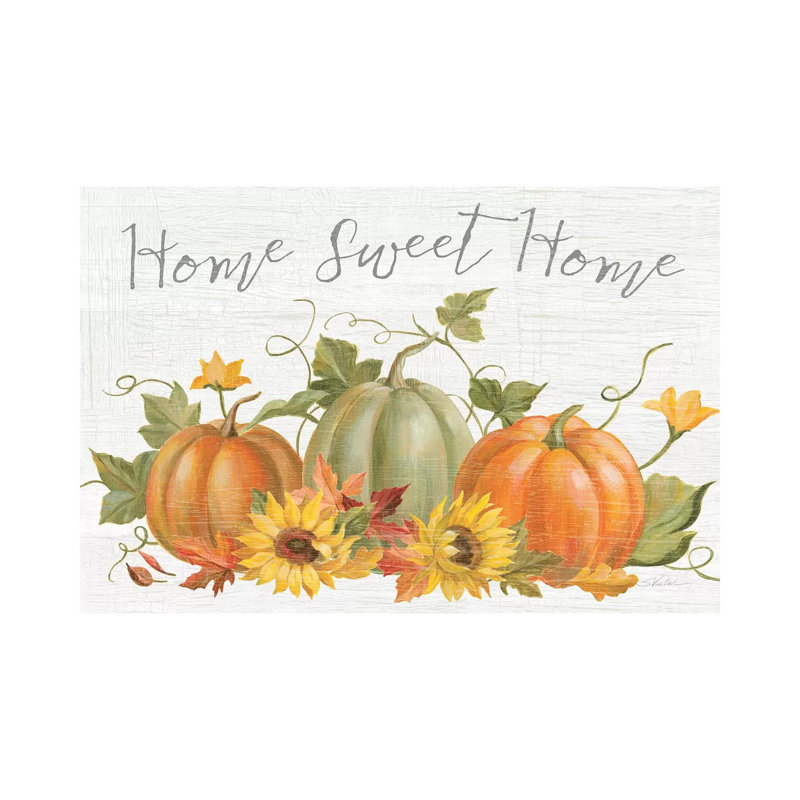 «Fall Splendor I» par Silvia Vassileva - impression d'art graphique, Toile tendue, Pas de tapis, H 40 po x l 60 po x 1,5 po