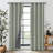 Thermal Insulated Faux Linen Textured 100% Blackout Curtains for Bedroom Rod Pocket & Back Tabs (Set of 2)-1613723716-1613723719