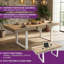 Table de salle à manger extensible KELVIO Farmhouse-1623096220-1623096217