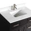 Ensemble de meuble-lavabo simple avec miroir 36 po Valor-1629462005