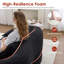 Canapé-lit 2 en 1 pliable 2 en 1 avec 4 coussins-128965956