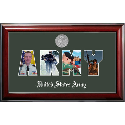 Army Collage Photo Classic Picture Frame