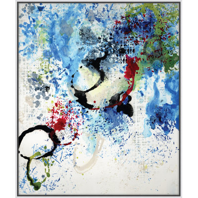 Crackling Sky 2 Framed Print Canvas