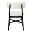 Chaises de salle à manger de style Mid-Century moderne (MP2 / carton) noir + beige-1375694847
