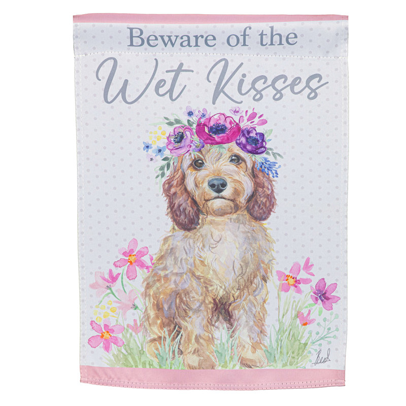 Drapeau «Beware Of The Wet Kisses»