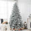 Arbre de Noël artificiel enneigé avec 994 pointes-2057979362